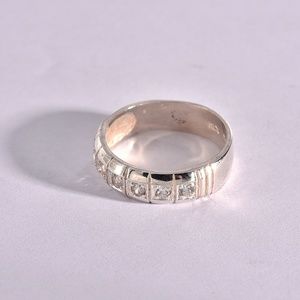 Zirconium Sterling Ring